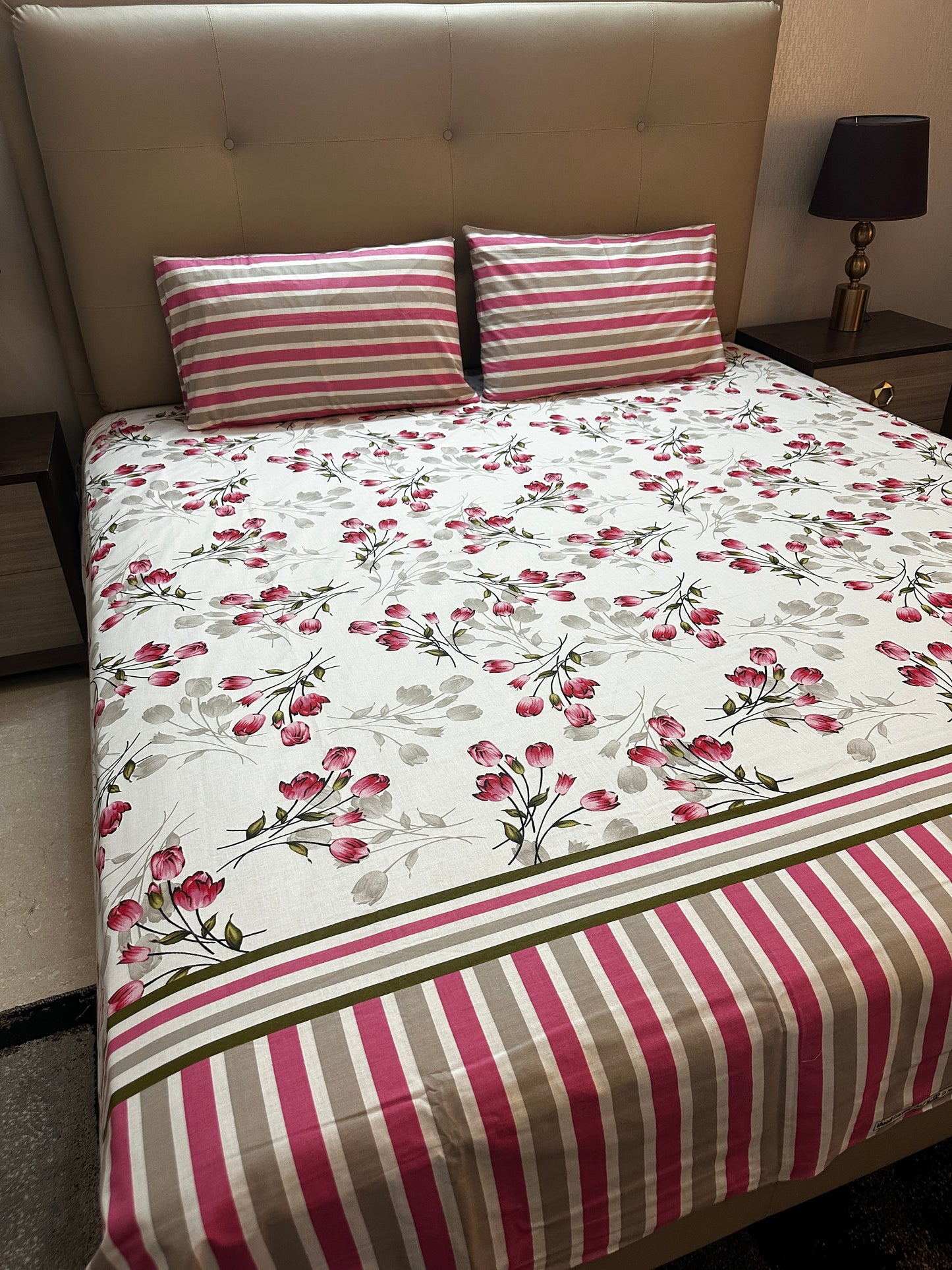 Soft Symphony Bed Sheet - 3 Pcs