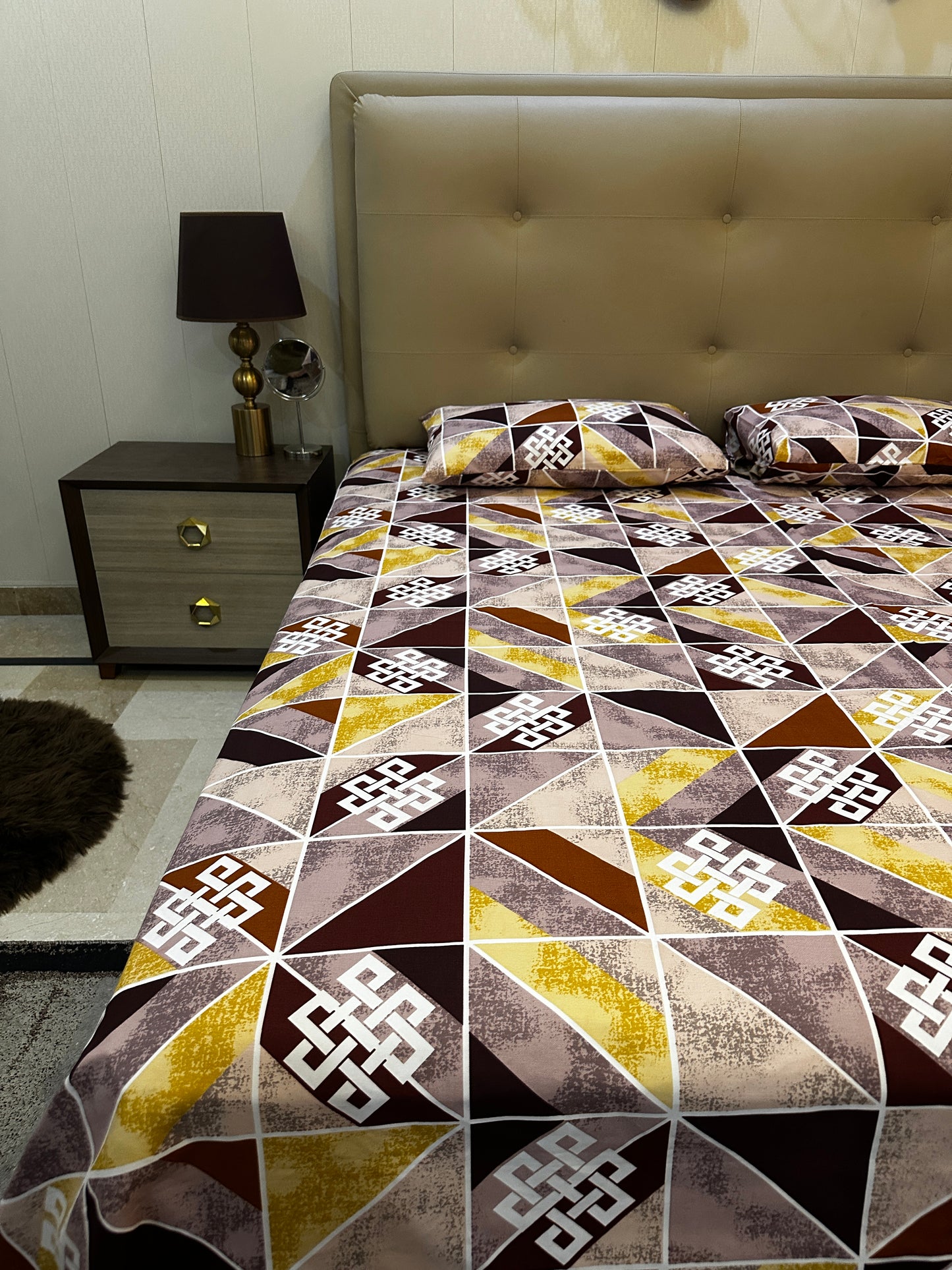 Imperial Dreams Bed Sheet - 3 Pcs