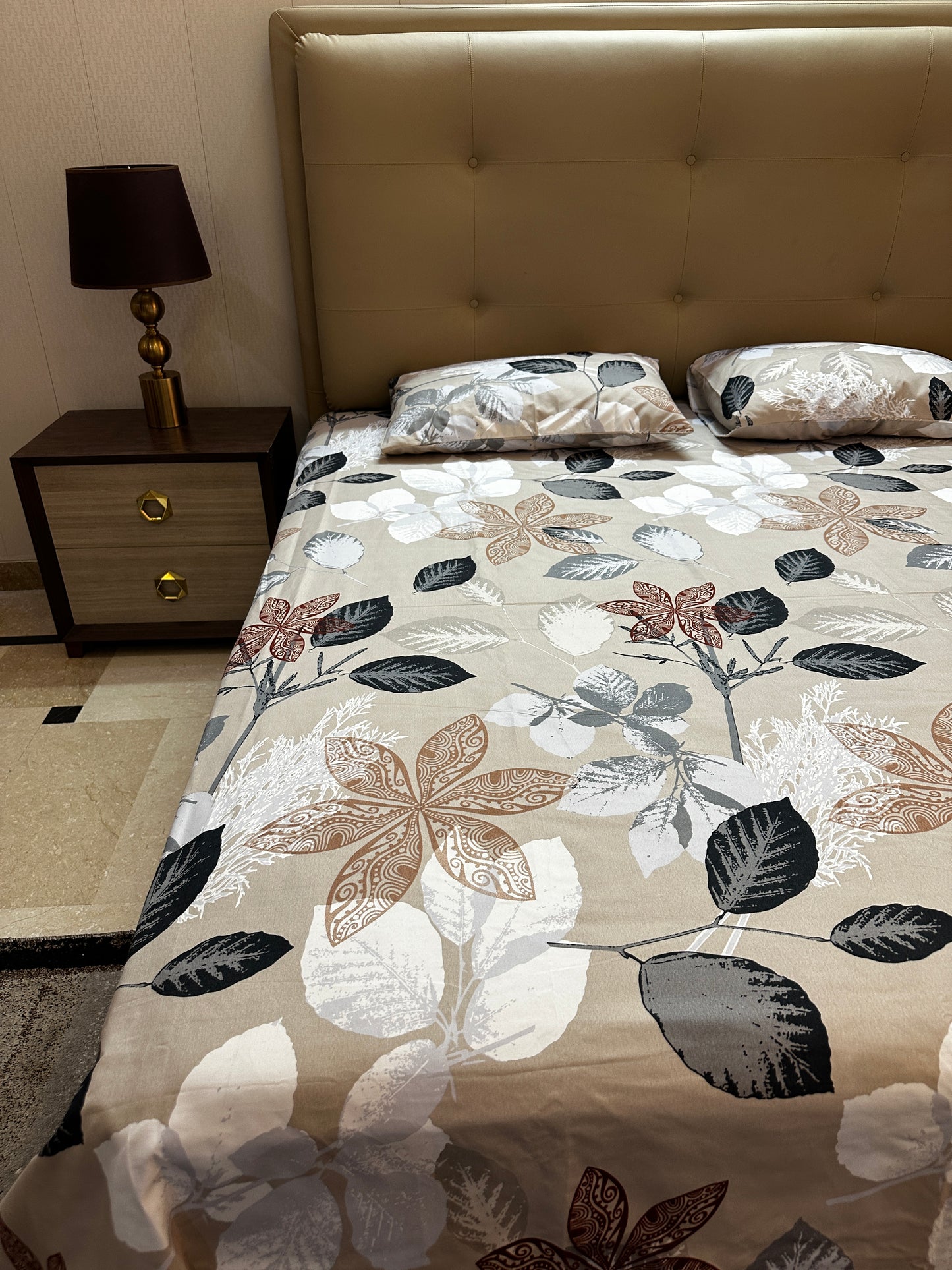 Opulent Rest Bed Sheet - 3 Pcs