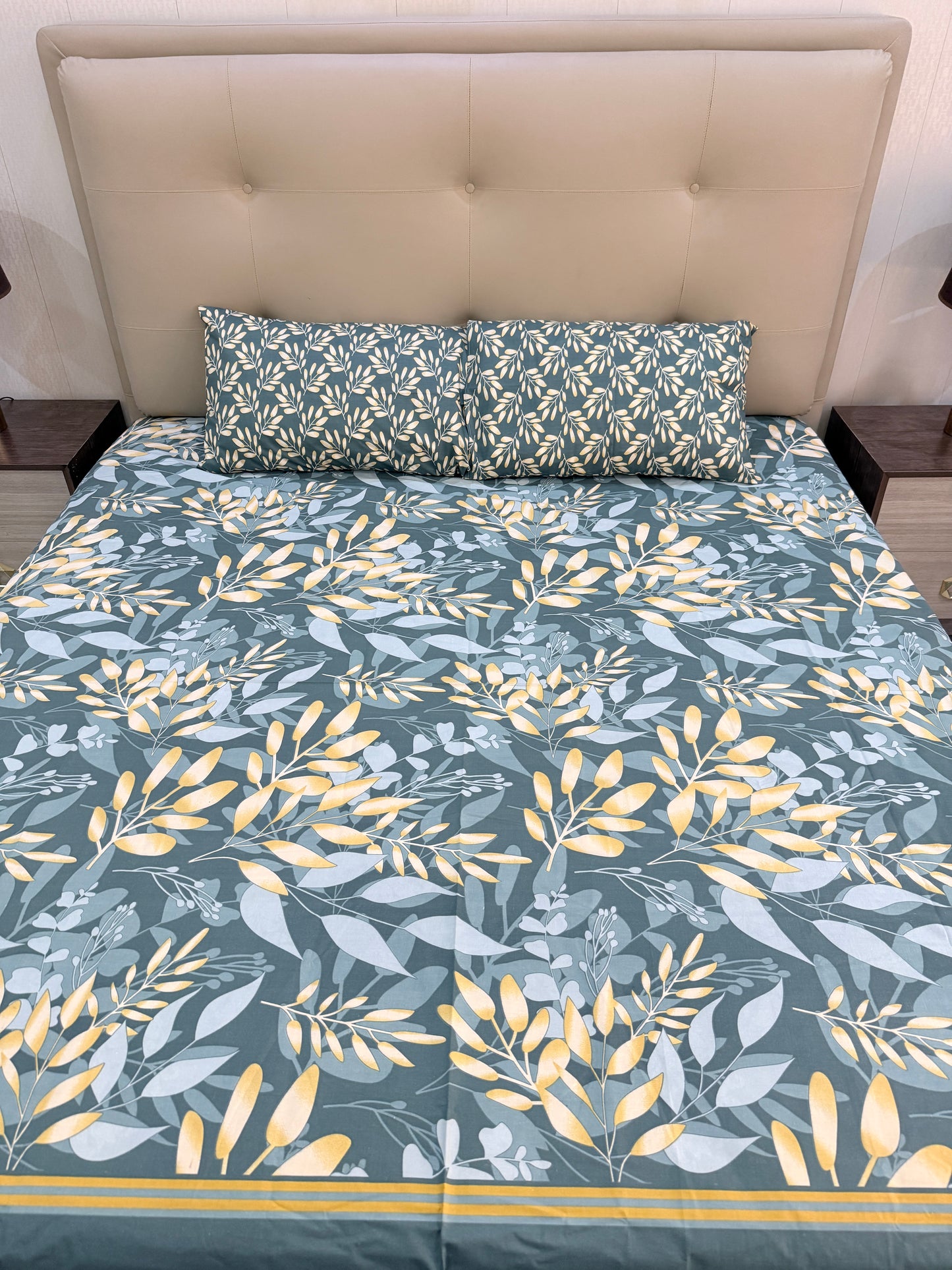 OceanBreeze Bed Sheet - 3 Pcs