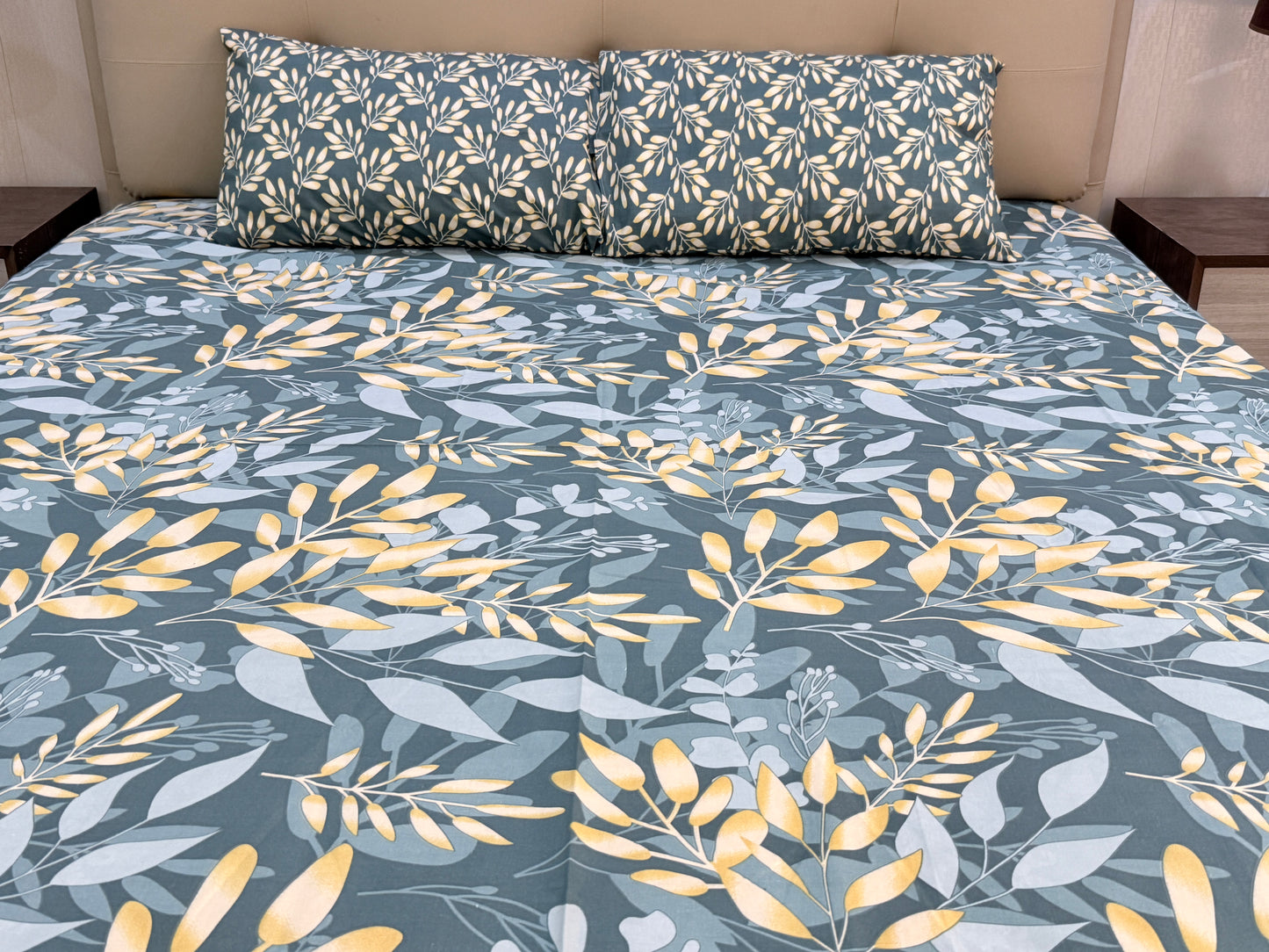 OceanBreeze Bed Sheet - 3 Pcs