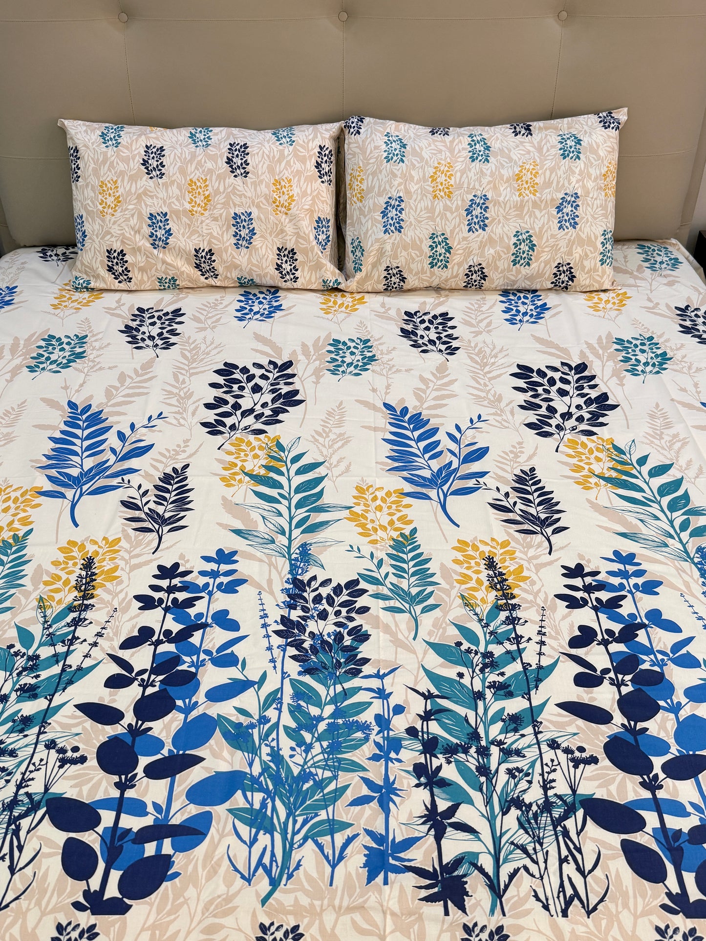 PureFields Bed Sheet - 3 Pcs