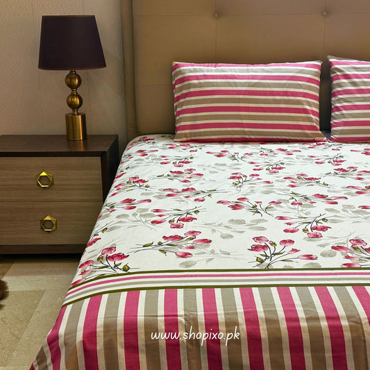 Soft Symphony Bed Sheet - 3 Pcs