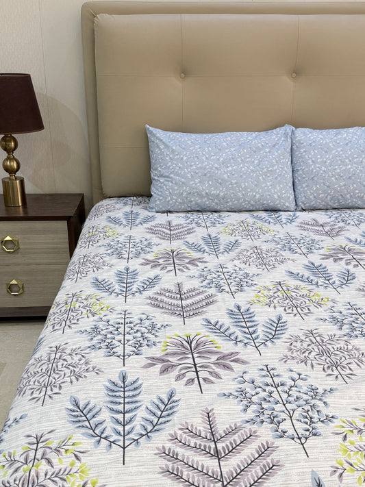 CloudMist Bed Sheet - 3 Pcs