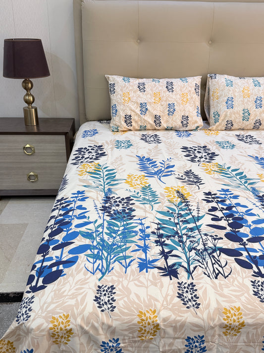 PureFields Bed Sheet - 3 Pcs